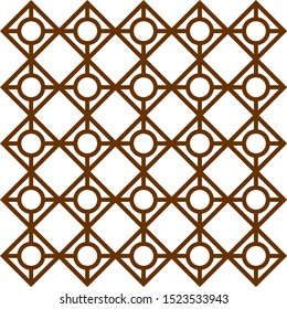 geometric Vector seamless pattern. Modern stylish texture