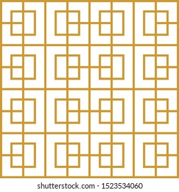 geometric Vector seamless pattern. Modern stylish texture