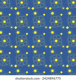 Geometric vector seamless pattern is perfect for greeting cards, wedding stationery, wall art, posters, product packaging, bags, branding projects, T-shirts, and many other creative projects. 