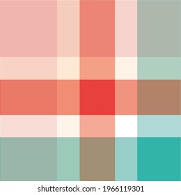 Geometric vector seamless pattern in a pink background.