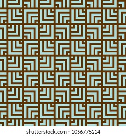 Geometric Vector Seamless pattern. Stylish abstract art deco texture.