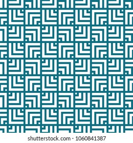 Geometric Vector Seamless pattern. Stylish abstract art deco texture.