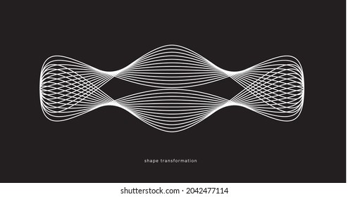 Forma vectorial geométrica. Figura aislada en el fondo de la publicidad Web Comercial Banner Design Poster Leaflet Billboard Sale.