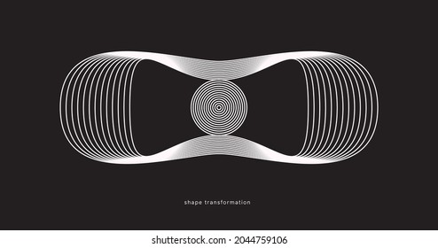 Geometric Vector Shape. Figure isolated on background for Web Advertisement Commercial Banner Design Poster Leaflet Billboard Sale.