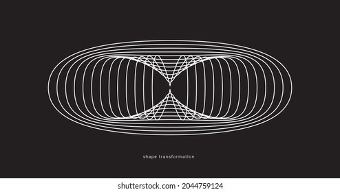 Geometric Vector Shape. Figure isolated on background for Web Advertisement Commercial Banner Design Poster Leaflet Billboard Sale.