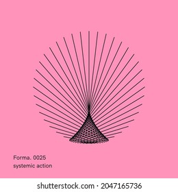 Geometric Vector Shape. Figure isolated on background for Web Advertisement Commercial Banner Design Poster Leaflet Billboard Sale.