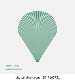 Geometric Vector Shape. Figure isolated on background for Web Advertisement Commercial Banner Design Poster Leaflet Billboard Sale.