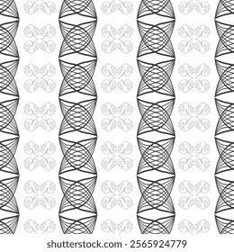 Geometric Vector Shapes Repeat Pattern Design.