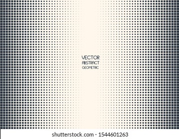 Geometric Vector Shapes Technology Abstract  Background. Minimal Style Dynamic Tech Wallpape. Dissolved filled dotted vector icon with disintegration effect.