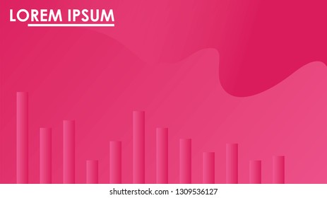 Geometric vector with striped themes and combining two colors and liquid design as a sweetener in the design background. Vector EPS 10.