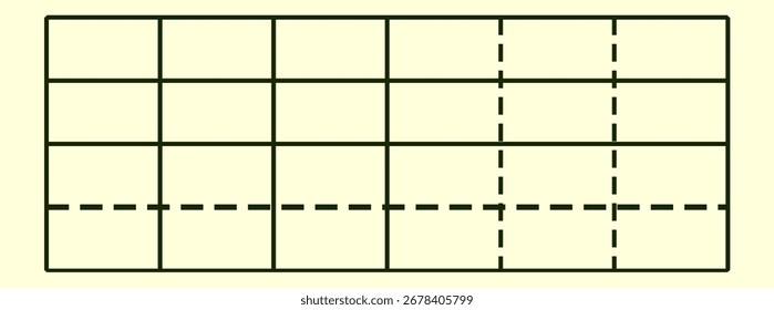Vetor geométrico fundo técnico com padrão de grade e design minimalista.
