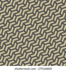 Geometric vector texture with diagonal golden triangles. Seamless abstract background for wallpapers