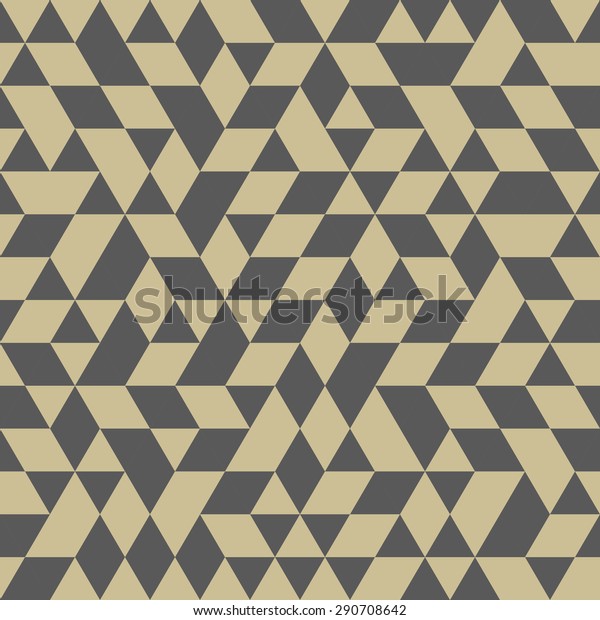 Geometric Vector Texture Gray Golden Triangles Stock Vector (Royalty ...