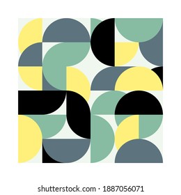 Geometric vector texture. Seamless pattern.