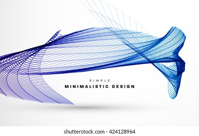 Geometric Vector Wave for Presentation, Annual Reports, Brochures, Leaflets, Posters, Business Cards and Documents Cover Pages Design