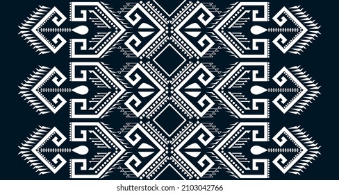 geometric vertical seamless pattern white abstract ethnic design Indigenous EP.17.Design for background, carpet, wallpaper, clothing, wrapping, Batik, fabric, Vector