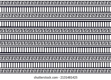 geometric vertical seamless pattern white abstract ethnic design Indigenous EP.53.Design for background, carpet, wallpaper, clothing, wrapping, Batik, fabric, Vector