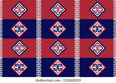 geometric vertical seamless pattern white abstract ethnic design Indigenous EP.53.Design for background, carpet, wallpaper, clothing, wrapping, Batik, fabric, Vector