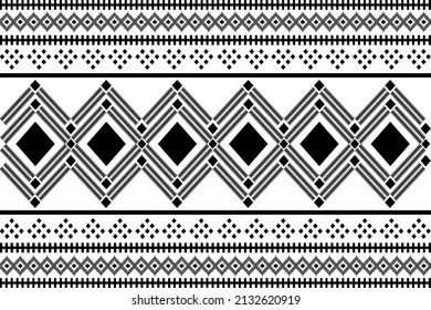 geometric vertical seamless pattern white abstract ethnic design Indigenous EP.53.Design for background, carpet, wallpaper, clothing, wrapping, Batik, fabric, Vector