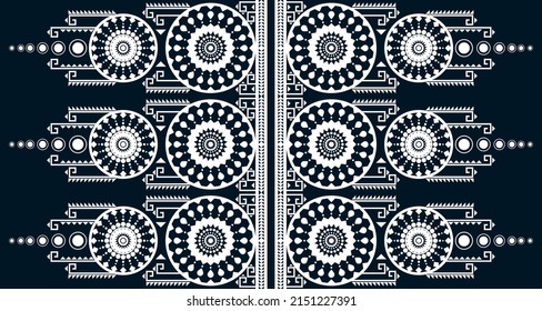 geometric vertical seamless pattern white abstract ethnic design Indigenous EP.97.Design for background, carpet, wallpaper, clothing, wrapping, Batik, fabric, Vector