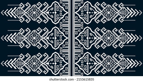 geometric vertical seamless pattern white abstract ethnic design Indigenous EP.100.Design for background, carpet, wallpaper, clothing, wrapping, Batik, fabric, Vector