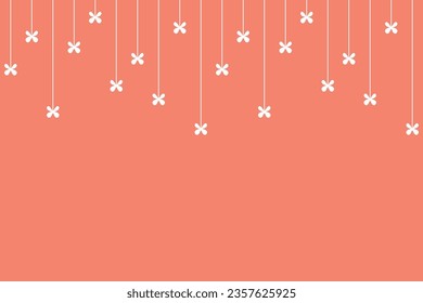 Geometric of vertical stripe pattern vector. Design lines with butterfly white on light red background. Design print for illustration, textile, texture, wallpaper, background. Set 24