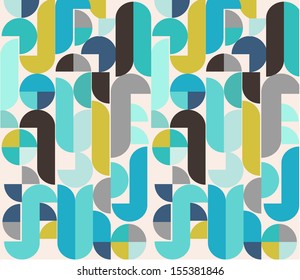 Geometric Vintage Background