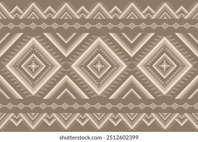 Geometric vintage Ethnic patterns seamless background embroidery.  Tribal Navajo traditional art Aztec colored.  Design for wallpaper, texture, textile, fabric, clothing,  wrapping, batik, sarong.