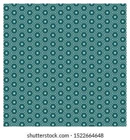 Geometric vintage pattern for a seventies wallpaper