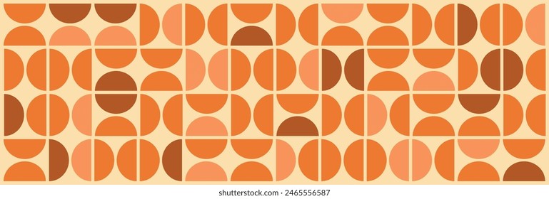 Geometric vintage wallpaper, vector illustration