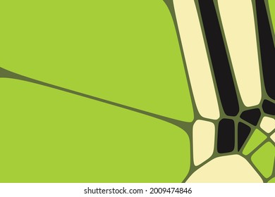 Geometric voronoi shape random tessellation