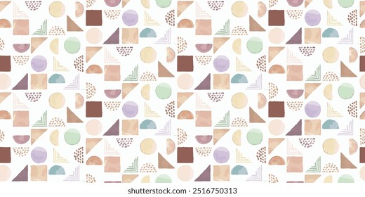 Geometric wall mounted digital art
