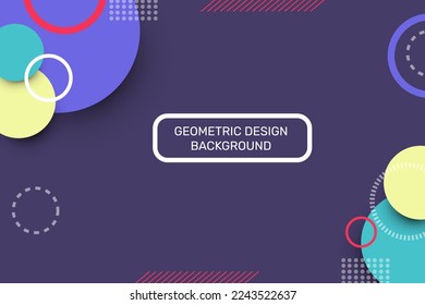 Geometric wallpaper design, abstract background
