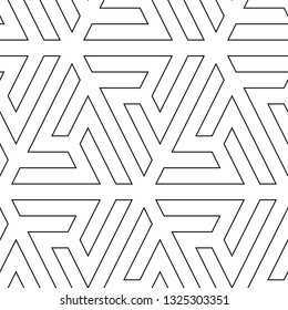 Geometric wallpaper. Tribal background. Ethnic ornament. Figures image. Folk backdrop. Mosaics motif. Digital paper, web design, textile print. Seamless pattern. Vector art work.