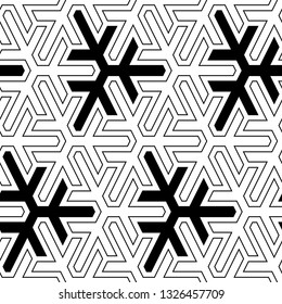 Geometric wallpaper.Figures image.Folk backdrop. Mosaics motif. Seamless pattern. Ethnic ornament.Tribal background.Digital paper, web design, textile print. Vector art work