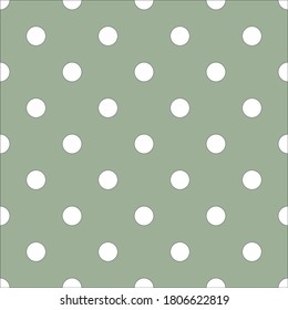 Geometric warm green seamless pattern. EPS10