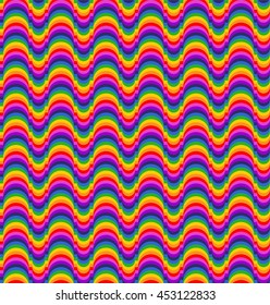 Geometric wave pattern