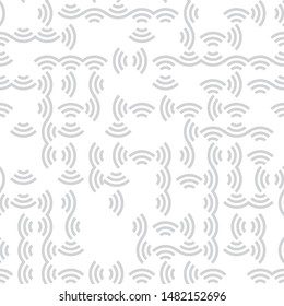 The geometric wave pattern. Seamless vector background