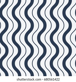 The geometric wave pattern. Seamless vector background