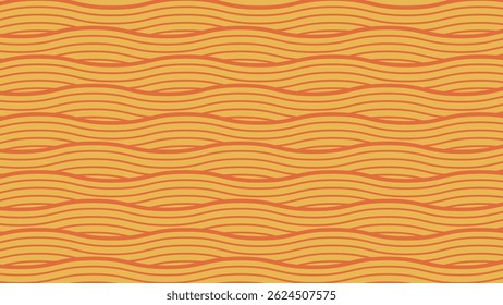 Geometric Wave Seamless Pattern. Color Orange For Background, Wallpaper, Packaging, Print, Textile motifs and other purpose. Luxurious, modern  and minimalist. 