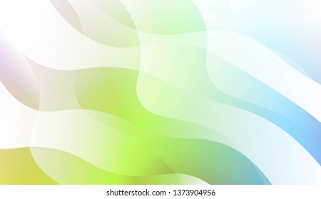 Geometric Wave Shape with Colorful Gradient Color Background Wallpaper. For Your Design Ad, Banner, Cover Page. Vector Illustration