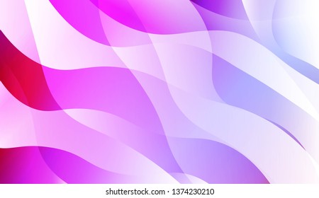 Geometric Wave Shape with Colorful Gradient Color Background Wallpaper. For Your Design Ad, Banner, Cover Page. Vector Illustration