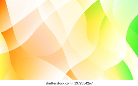 Geometric Wave Shape with Colorful Gradient Color Background Wallpaper. For Your Design Ad, Banner, Cover Page. Vector Illustration