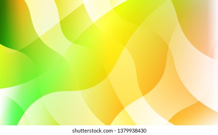 Geometric Wave Shape with Colorful Gradient Color Background Wallpaper. For Your Design Ad, Banner, Cover Page. Vector Illustration