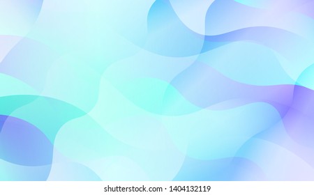 Geometric Wave Shape with Colorful Gradient Color Background Wallpaper. Vector Illustration