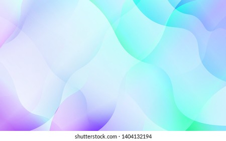 Geometric Wave Shape with Colorful Gradient Color Background Wallpaper. Vector Illustration