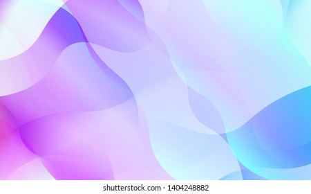 Geometric Wave Shape with Colorful Gradient Color Background Wallpaper. Vector Illustration