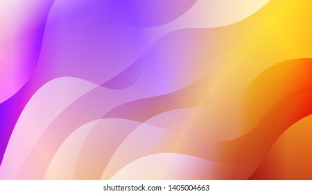 Geometric Wave Shape with Colorful Gradient Color Background Wallpaper. Vector Illustration