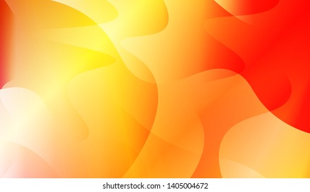 Geometric Wave Shape with Colorful Gradient Color Background Wallpaper. Vector Illustration