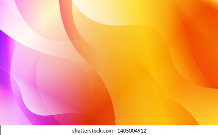 Geometric Wave Shape with Colorful Gradient Color Background Wallpaper. Vector Illustration